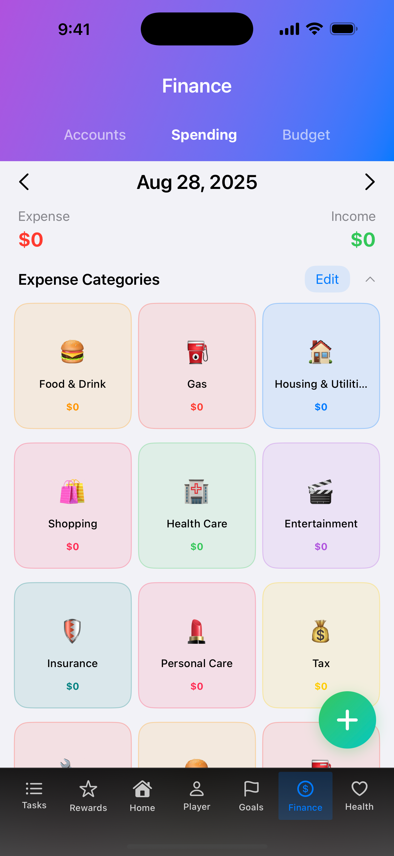 Finance Dashboard Screenshot